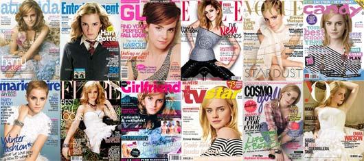 Emma Watson em Capas de Revistas