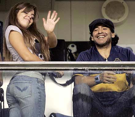 Foto de Dalma Maradona, filha de Diego Maradona