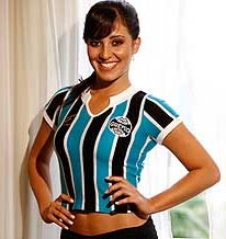 Caroline Alves, Musa do Grêmio no concurso Musa do Brasileirão 2008