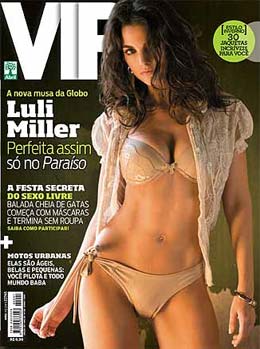 Luli miller é a Capa da Revista VIP de Junho