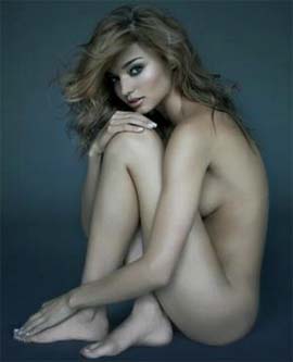 Foto da modelo australiana Miranda kerr nua