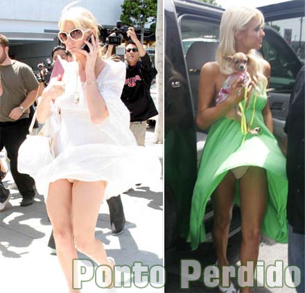 Fotos flagram a calcinha de Paris Hilton