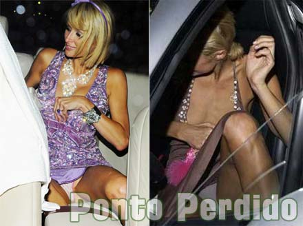 Fotos flagram a calcinha de Paris Hilton