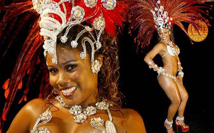 Fotos da Musa da Salgueiro no Carnaval 2010
