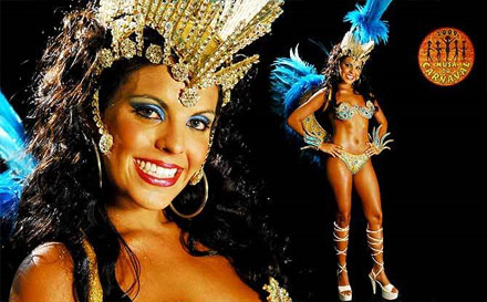 Fotos da Musa da Vila Isabel no Carnaval 2010