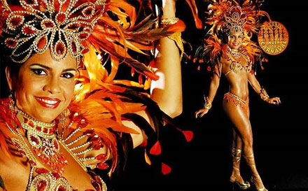 Fotos da Musa da Viradouro no Carnaval 2010