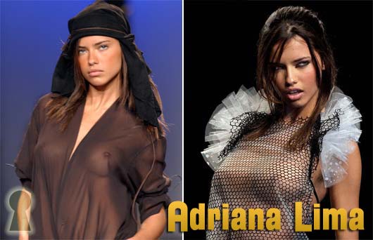 Fotos de Adriana Lima com Faróis Acesos