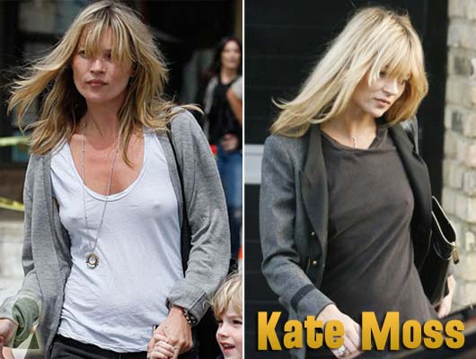 Fotos de Kate Moss com Faróis Acesos