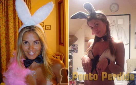 Fotos de Mulheres Fantasiadas de Coelhinhas