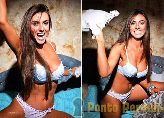 Fotos de Nicole Bahls na Revista Maxim