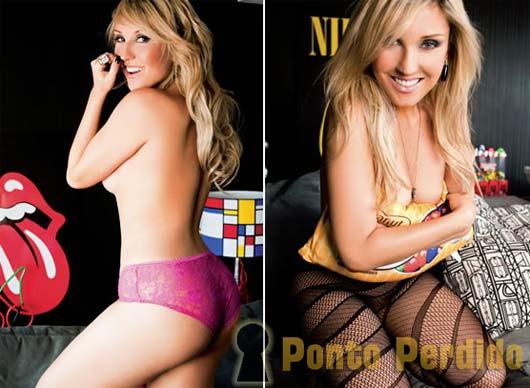 Fotos de Luhanna e Pietra na Revista Maxim