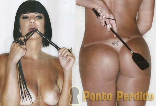 Valentina Francavilla do Ratinho na Revista Playboy.