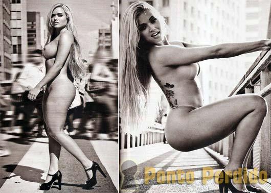 Fotos da Ex-Panicat Aryane Steinkopf na Revista Playboy