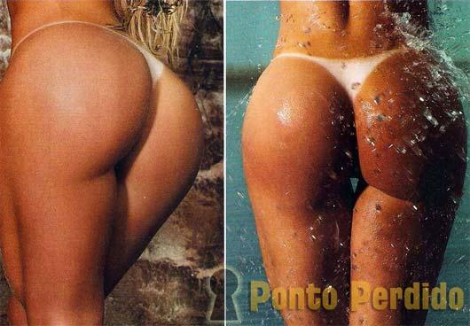 Fotos de Carine Felizardo, a Miss Bumbum 2012, na Revista Sexy