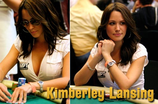 Lindas Jogadoras de Poker Kimberley Lansing
