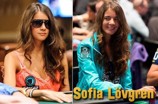 Lindas Jogadoras de Poker Sofia Lövgren