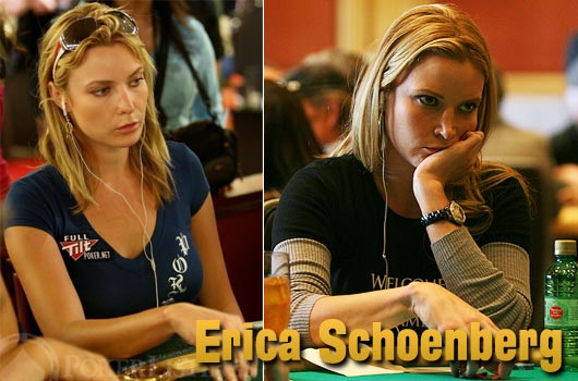 Lindas Jogadoras de Poker Erica Schoenberg