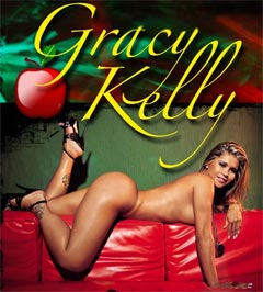 Gracy Kelly em ensaio para a revista Sexy Premium